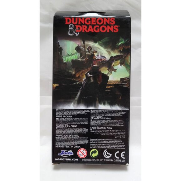 Jada Toys Dungeons & Dragons Die Cast 4-Piece Figure Set #31690 - Box Damage - Picture 7 of 7